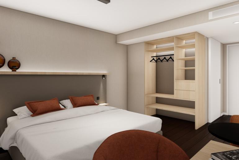 Deluxe kamer aangepast voor mindervalide