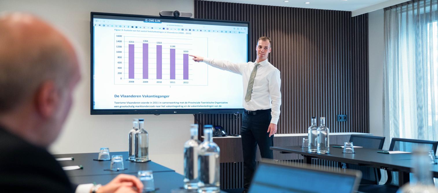 Meeting vergadering scherm Maxim